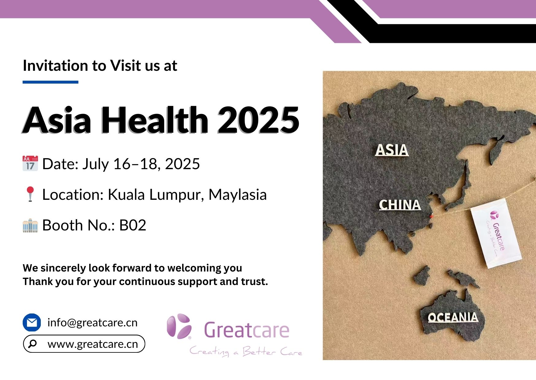 Bli med på Asia Health 2025
